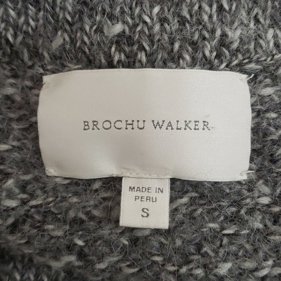 BROCHU WALKER 100% Alpaca Open Front Cardigan sz S - Picture 5 of 7